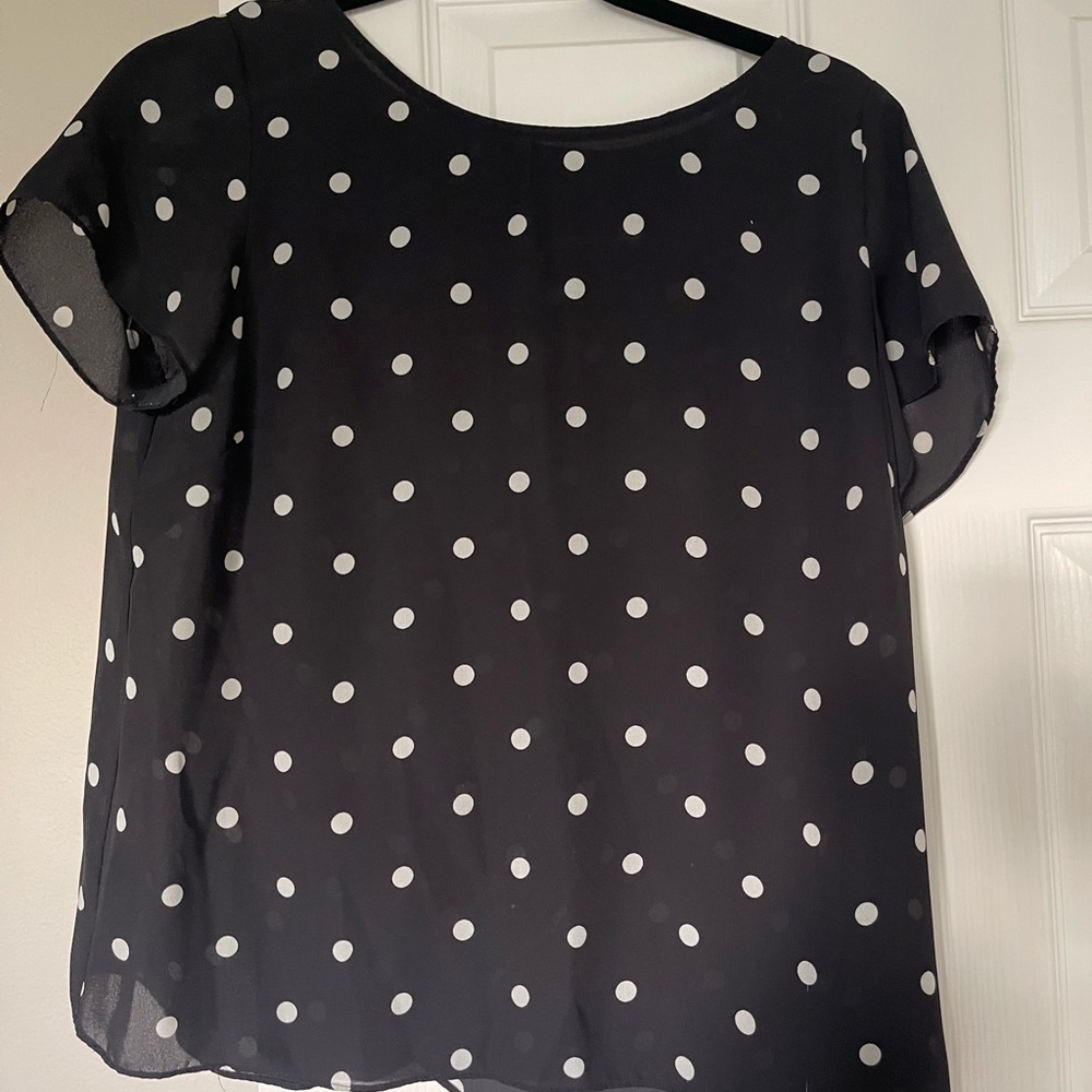 Polka Dot Blouse